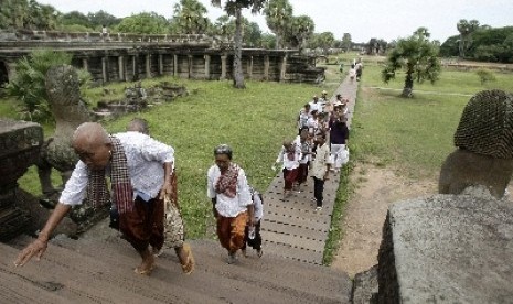 Salah satu kompleks Candi Angkor Wat.