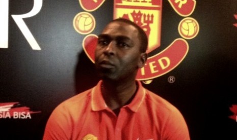 Salah satu legenda Manchester United, Andy Cole.