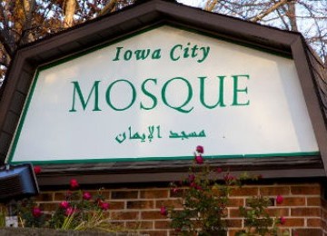 Salah satu masjid di Iowa