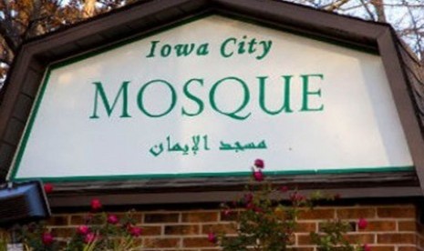 Salah satu masjid di Iowa