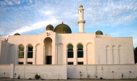 Salah satu masjid di Kota Nassau, Bahama.