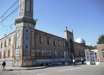 Salah satu masjid di Tajikistan