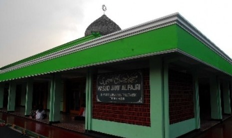 Salah satu masjid yang di bangun di atas tanah wakf 