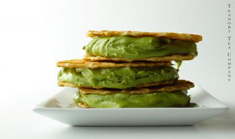 Salah satu menu sederhana yang bisa dipraktikkan adalah matcha ice cream sandwich (Foto: ilustrasi Matcha Icr Cream Sandwich)