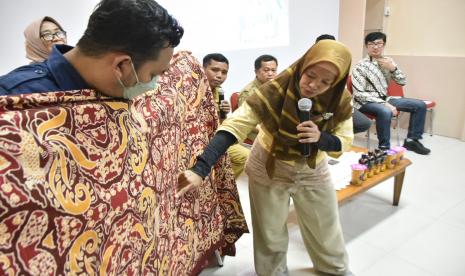 Salah satu motif batik khas Surabaya yang telah dipatenkan.