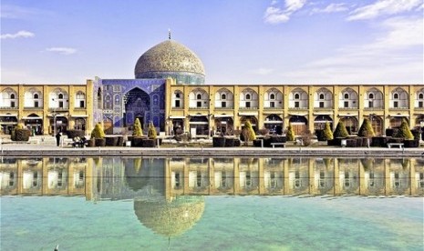 Salah satu objek wisata di Iran