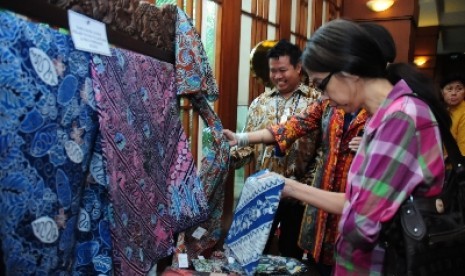 Salah satu pameran kain batik Kudus.