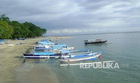 Salah satu pantai di Lombok, NTB.