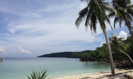 Salah satu pantai yang ada di Pulau Weh