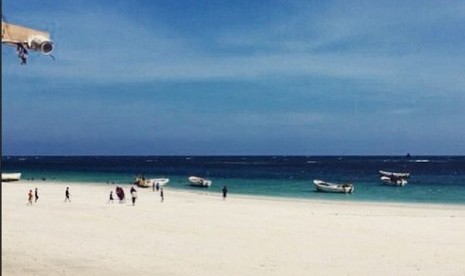 Salah satu pantai yang ada di Somalia