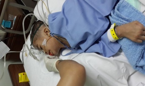 Salah satu pasien meningitis, Vincent Jonathan