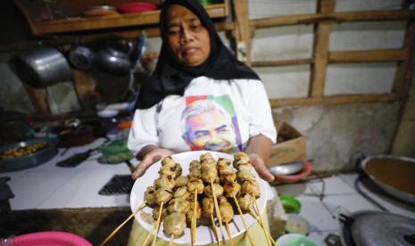 Salah satu pelaku UMKM di Pandeglang, Banten. 