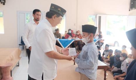 Salah satu peserta kegiatan pesantren kilat yang diadakan Pemkot Magelang.