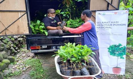 Salah satu potensi Desa Mrican adalah tanaman perkebunan. Agar potensi tersebut semakin maksimal, berawal dari 2 pohon kopi yang terus berbuah sejak setahun lalu, Ahad (21/11) Rumah Zakat berkolaborasi dengan berbagai pihak menanam 500 bibit pohon kopi jenis Arabika dan Robusta.