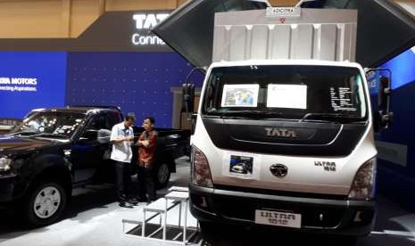 Salah satu produk Tata Motor yang dipamerkan pada Gaikindo Indonesia International Motor Show (GIIAS) 2018 