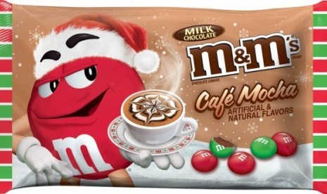 Salah satu rasa baru M&M, yakni Cafe Mocha.