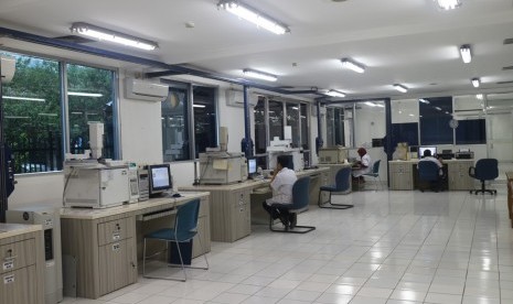 Salah satu ruangan di laboratorium milik PT Sucofindo di Cibitung, Bekasi, Jawa Barat.