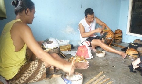 Salah satu rumah yang menjadi tempat pembuatan blangkon