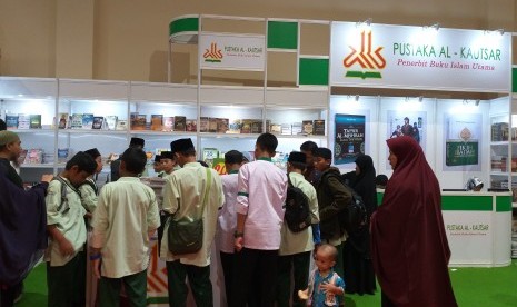 Salah satu stan di Islamic Book Fair (IBF) 2019.