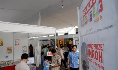 Salah satu stand di Republika Ramadhan Fair 2012