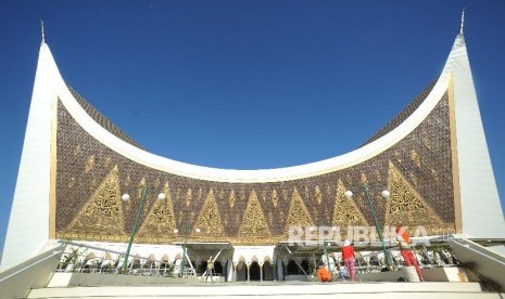 Salah satu sudut bangunan Masjid Raya Sumatra Barat (ilustrasi)