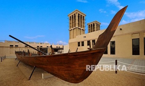 Salah satu sudut Dubai Museum yang menjadi rekomendasi wisata budaya saat berlibur ke Dubai. 