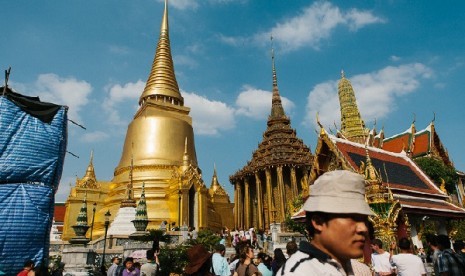 Salah satu sudut kota Krup Thep alias Bangkok