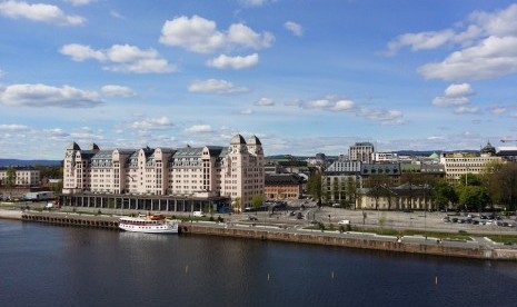 Salah satu sudut Kota Oslo di Norwegia.