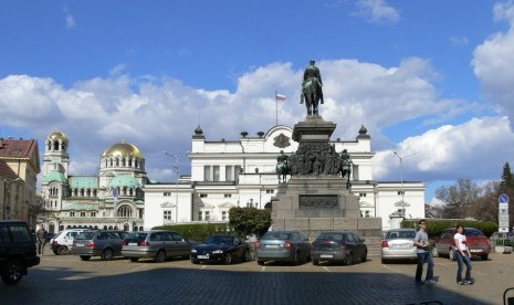 Salah satu sudut Kota Sofia, Bulgaria.