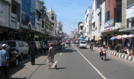 Salah satu sudut kota Sukabumi.