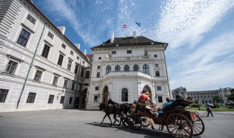 Austria menghadapi tantangan ekstremisme agama termasuk Islam di wilayahnya. Salah satu sudut kota Wina, Austria.