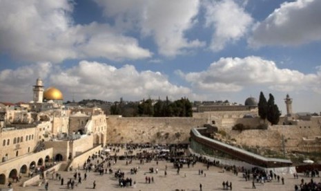 Salah satu sudut Kota Yerusalem, Palestina.