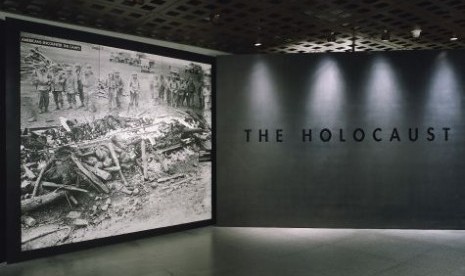 Salah satu sudut pameran di Perlukah Museum Holocaus di Indonesia?. Foto ilustrasi: Museum Holocaust, Washington, AS.