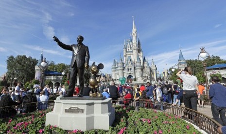 Salah satu taman hiburan Disney, Walt Disney World Florida.