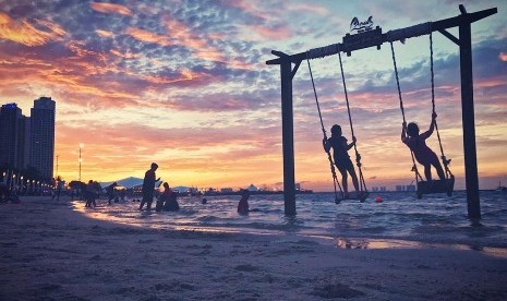 Salah satu titik Instagramable di Ancol.