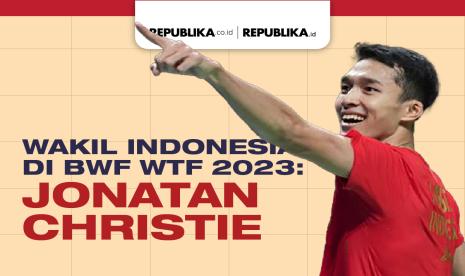 Salah satu wakil Indonesia di BWF World Tour Finals 2023, Jonatan Christie