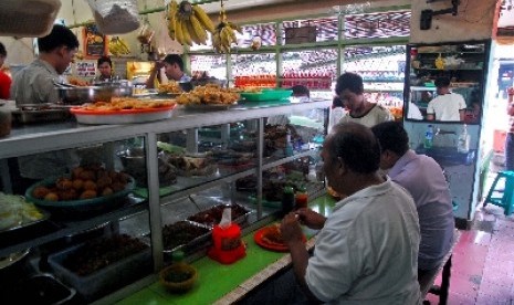 Salah satu warung makan (ilustrasi).