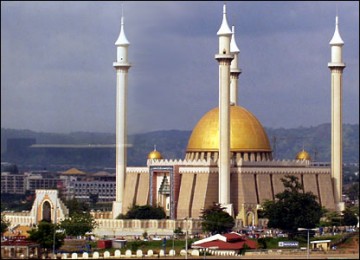 Salah satu masjid nasional Nigeria, Abuja