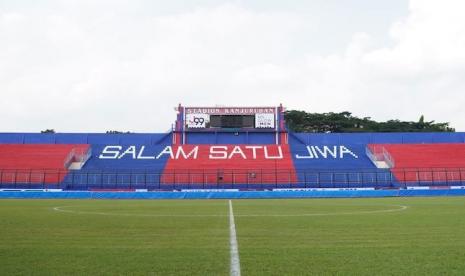 Salam satu jiwa, semboyan damai Aremania.