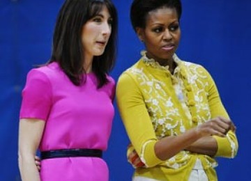 Samantha Cameron dan Michelle Obama