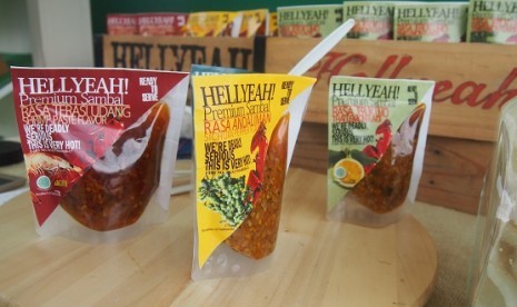 Sambal Hellyeah, salah satu produk lokal yang siap merambah pasar dunia