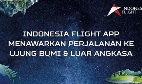 Sambut April Mop, Indonesia Flight tawarkan penerbangan keluar angkasa.