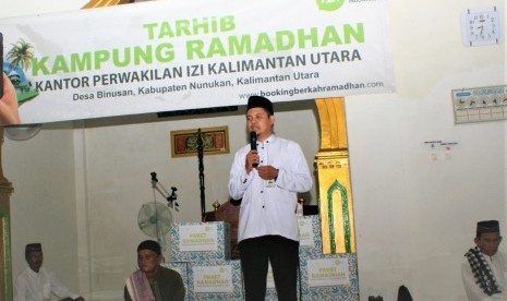 Sambutan Herlan Fauzy, Kepala Perwakilan IZI Kaltara.