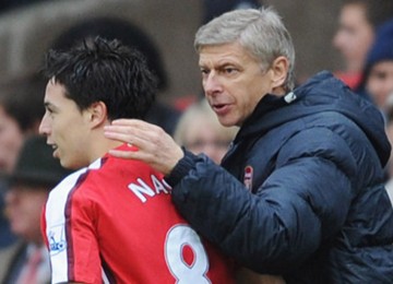 Samir Nasri-Arsene Wenger