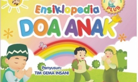 Sampul depan buku Ensiklopedia Doa Anak.