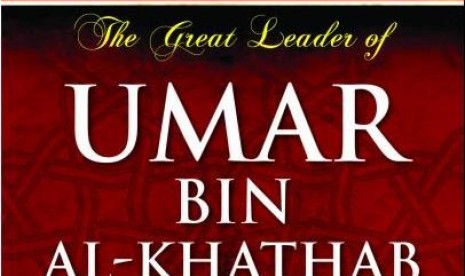 Sampul depan buku The Great Leader of Umar bin Al-Khathab.