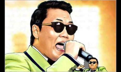 Sampul komik 'Fame:Psy'