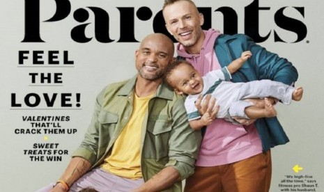 Sampul pasangan gay dengan dua anak di majalah Parents ini diprotes kelompok Kristen di Amerika Serikat