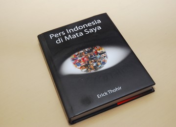 Sampul buku \'Pers Indonesia di Mata Saya\'