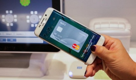 Samsung Pay. Ilustrasi